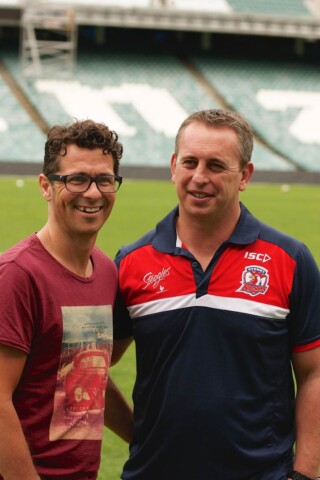 Lee Newton with Steve McNamara