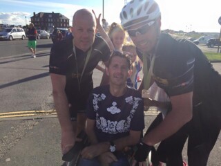 L6ve Life Coast to Coast Cyclists John Brocklehurst and Gary Hobson